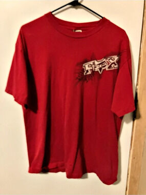 Fox Racing Graphic Short Sleeve Tee in Red